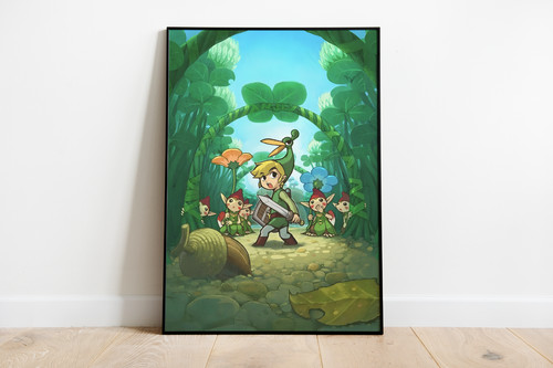 The legend zelda minish - legend, zelda: