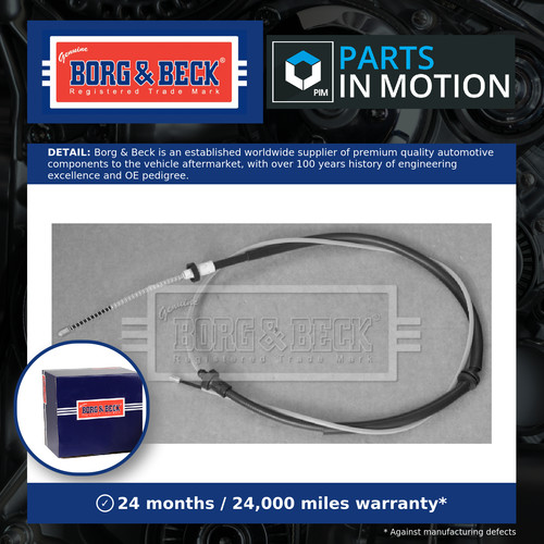 Handbrake cable fits - fits, renault