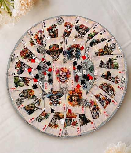 Handmade resin round hanging - handmade,