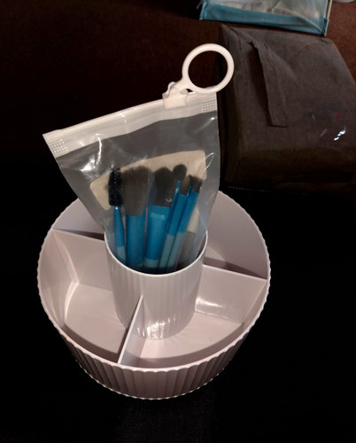 Small white plastic - white,