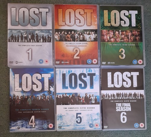 Dvd lost complete - lost, 1-6