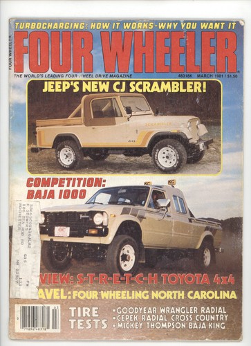 Four wheeler march - wheeler, 1981