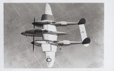 Lockheed RP-38E-LO Lightning Twin Engine Fighter Aircraft Plane Photograph