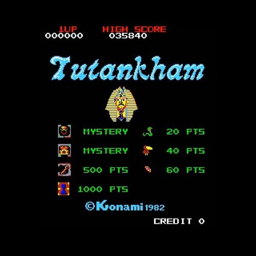 Used tutankham arcade - tutankham, game