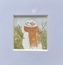 Cheeky Snowman Miniature