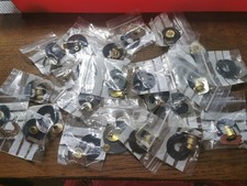Clock parts: Dial Washers / Brass Center Fixing Nuts, New Old Stock #R158
