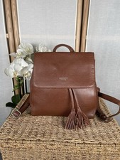 Osprey brown leather backpack