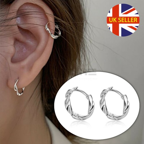 Ladies simple twisted - twisted, 925