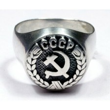 Soviet WW2 Ring Silver Finger