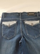 Tru Luxe Womens Blue Jewelled