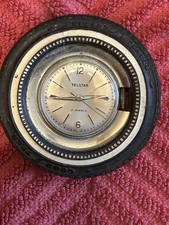 Vintage Novelty Pocket Watch-17 Jewel Telstar-Goodyear Tires-Works-Advertisment