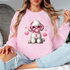 Poodle Dog Valentines Dog
