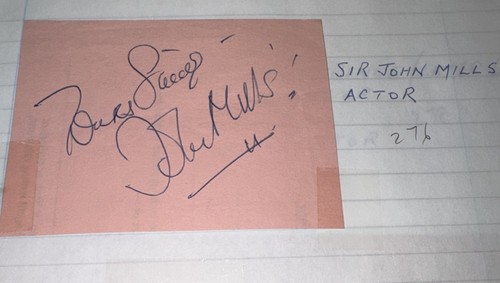 Sir john mills - sir, film