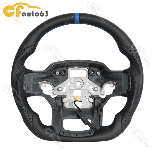 Full leather sport steering - leather,