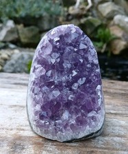 Uruguayan Amethyst  Crystal Cluster  Free Standing Top Grade ~305 grams~ geode