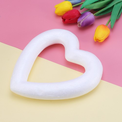 Peach heart foam large shaped - foam,