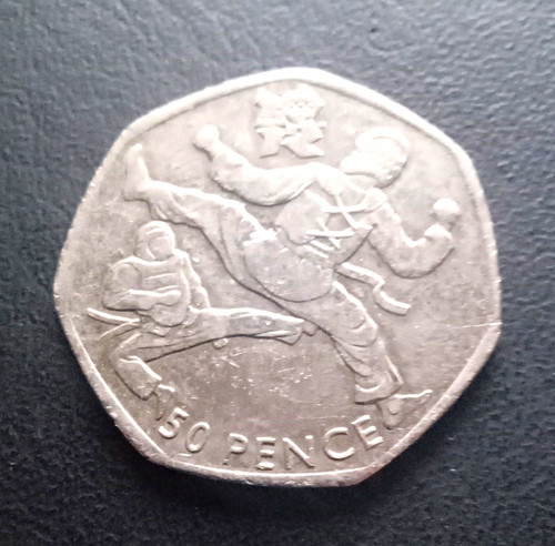 50p coin olympic taekwondo - 50p,