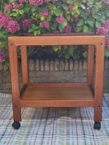 Two tier danish teak tea - teak,