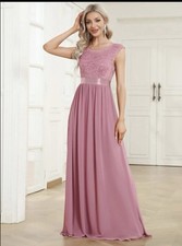 Pr-owned Lace Bridesmaid Dress