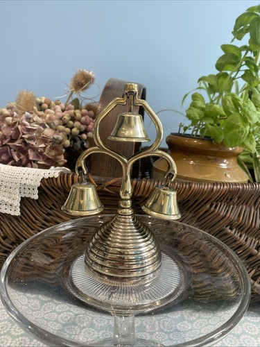 Stunning antique triple bell - stunning,
