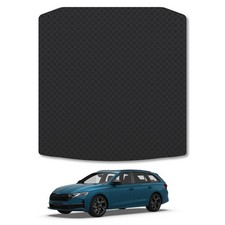 Skoda Octavia Estate (2020+) Rubber Car Boot Liner Mat Tailored Fit Heavy-Duty