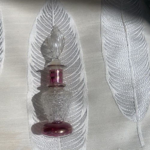Egyptian glass perfume bottle - perfume,