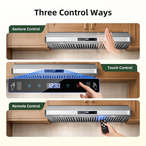 Cooker hood 800cfm touch - cooker,