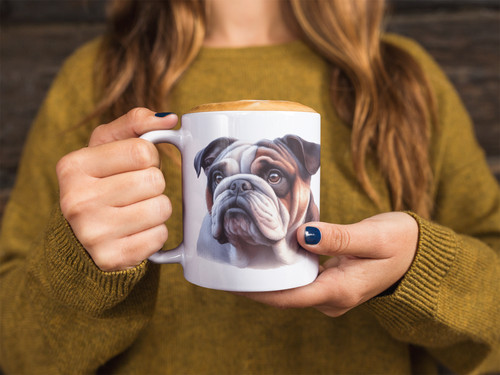 English bulldog mug dogs pets