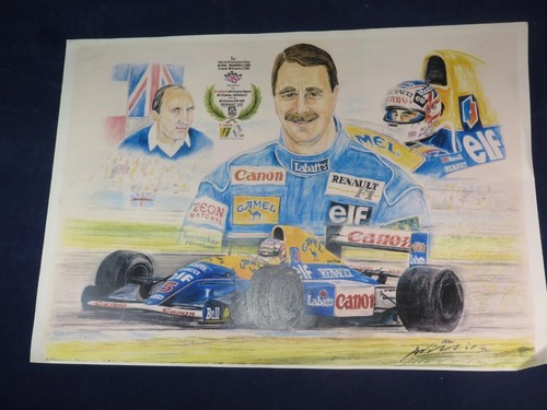 Portrait art print nigel - f1,