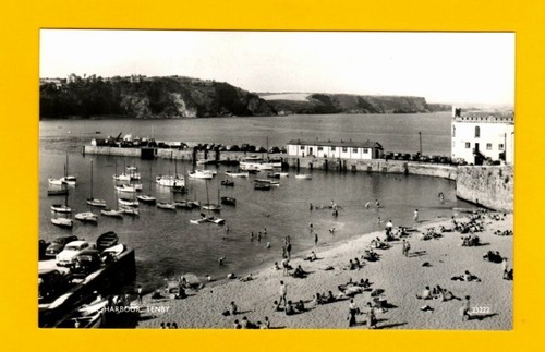 079370 postcard tenby - postcard,