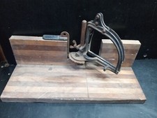 Vintage Dunlap Wooden Mitre