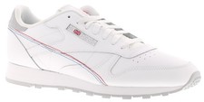 Reebok Mens Trainers Classic  Leather Lace Up White UK Size