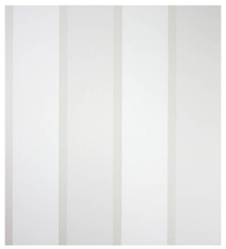 3 Rolls x OSBORNE & LITTLE Fitzroy Grey Striped Wallpaper - W6295-07 - rrp £300