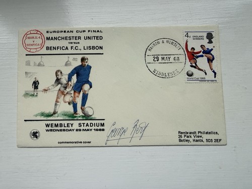 George best signed fdc - george,