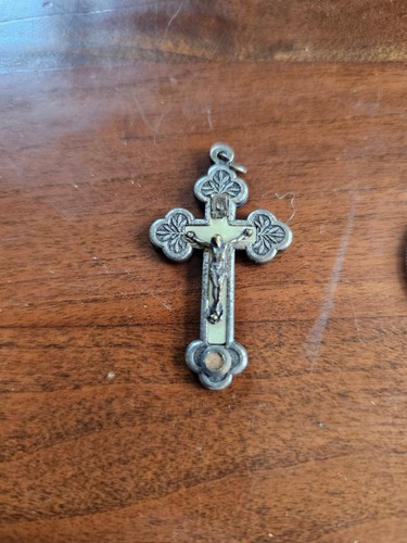 Antique reliquary crucifix - on,