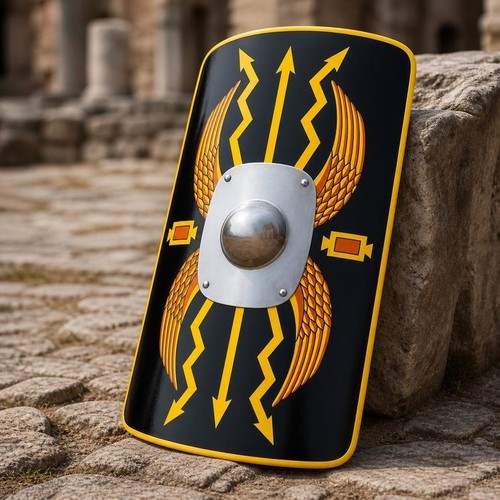 Roman scutum shield handmade - scutum,