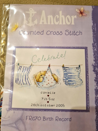 Anchor cross stitch - kit,
