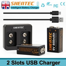 9 Volt Rechargeable Battery