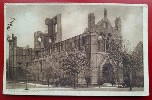 Vintage postcard kirkstall - postcard,