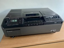 Sony SL-8080UB Betamax Video Recorder - Fully Refurbished - Available for £175