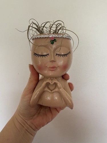 Lady face planter - planter, pot