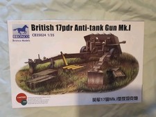 Bronco Models CB35024 1/35 scale British 17pdr Anti-tank Gun Mk.I - Unstarted.