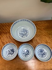 Chinese serving bowl and 3