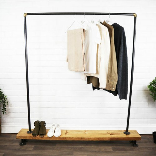 Clothes rail rack industrial - clothes,