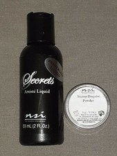 NSI SECRETS PRIMER FREE ACRYLIC LIQUID 59ML (2OZ.) w/ 5 Gram Secrets Nail Powder