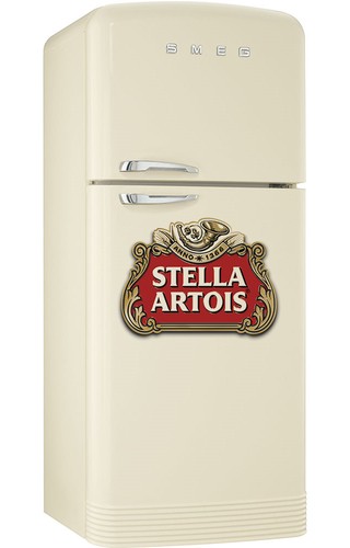 Stella beer artois fridge wrap - beer,