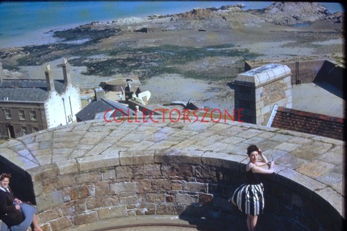 35mm slide 1962 jersey - jersey, woman