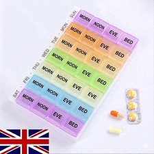 Pill Box Medicine Storage