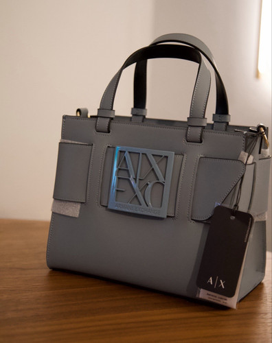 Armani exchange gray logo - armani,