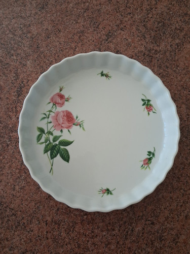 Christine holme flan dish - christine,
